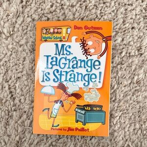 Orange Book Cover - Ms. LaGrange Is Strange!
